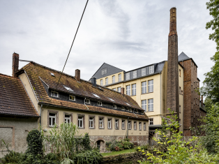Spinnmühle / Baumwollspinnerei C. G. Vogelsang (K. Weberei K.Tannenhauer) in Niederwiesa/Braunsdorf