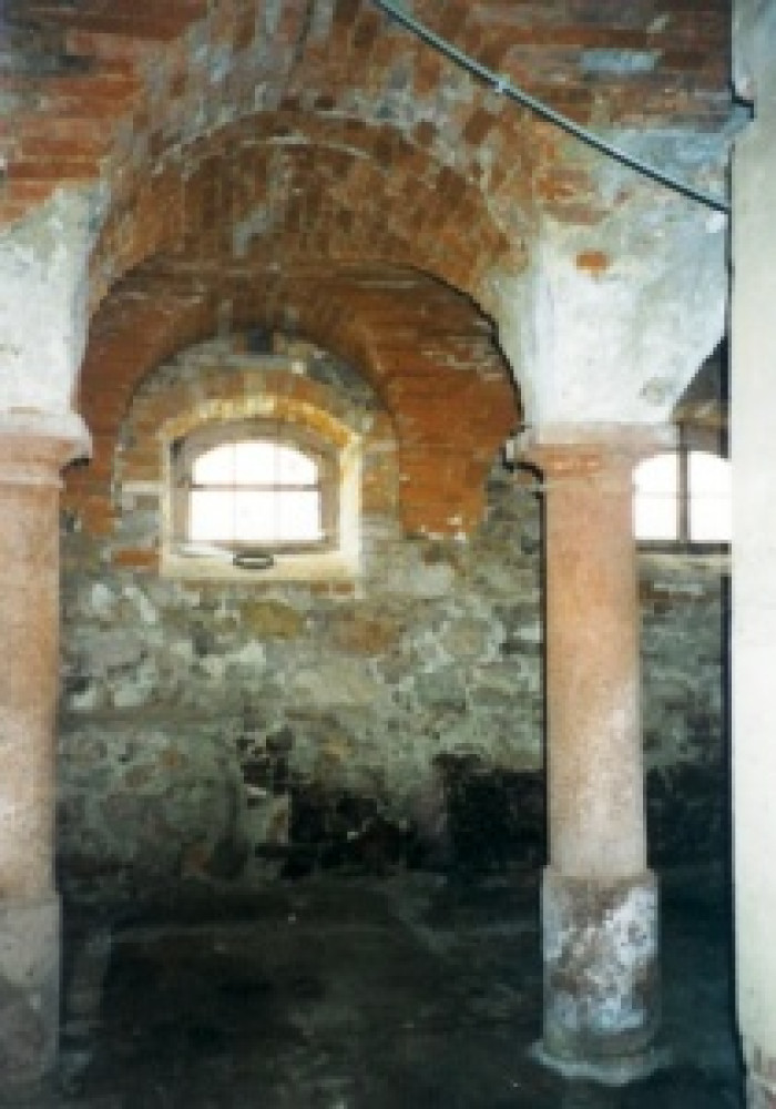 Stadtgut - Gewölbe heutiger Eingang Bibliothek alt